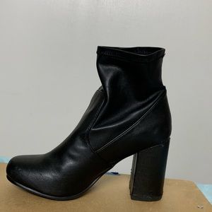 Black closed toe boots